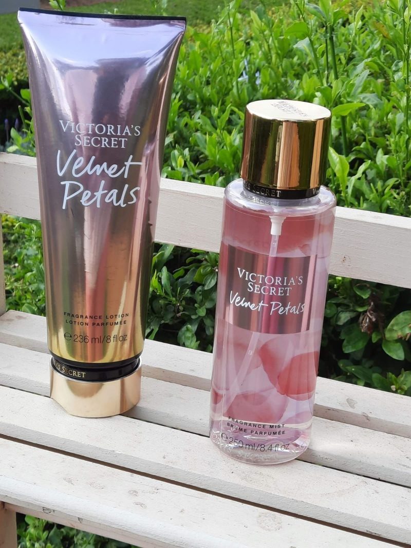 Victoria's Secret Velvet Petals body mist & lotion